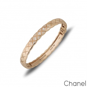 Chanel Beige / Rose Gold Coco Crush Bangle J11763 Chanel Beige / Rose Gold Coco Crush Bangle J11763